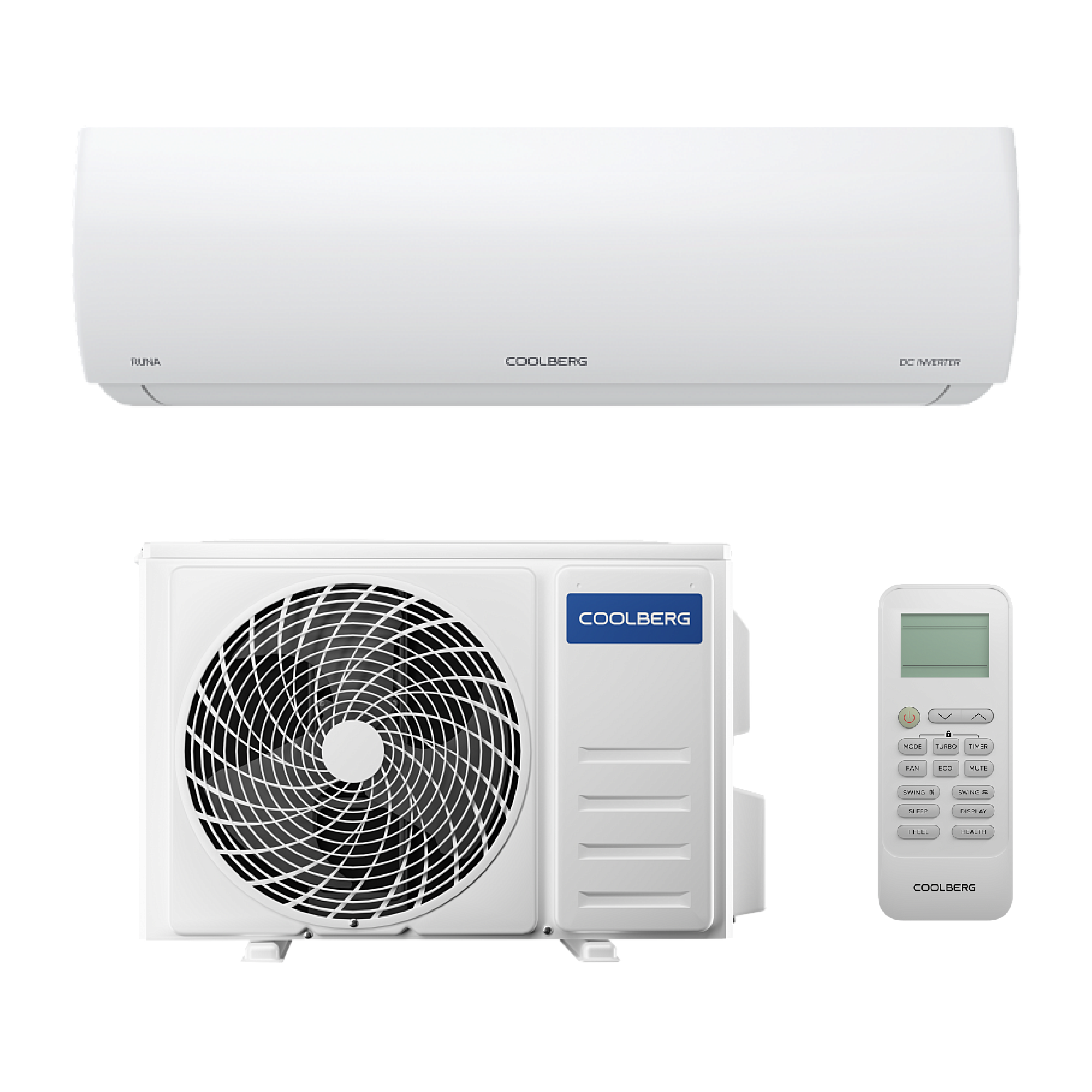 Кондиционер инверторного типа СOOLBERG Runa inverter CI-18R1-IN / CI-18R1-OUT