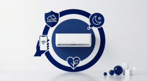 Кондиционер инверторного типа Electrolux Smartline DC EACS/I-07HSM/N8_V2